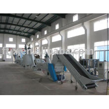 Mineral water bottle PET recycling line
